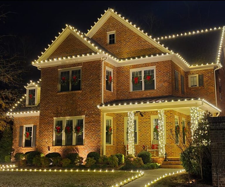 Residential Holiday Lighting in Lake Forest, custom holiday light installation Lake Forest, professional Christmas lighting Lake Forest